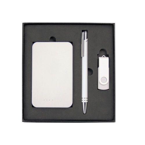 Avalon Power Bank, USB Flashdrive and Pen Gift Set