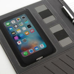 Yale Modern A5 Compendium - Charcoal Un-Zippered
