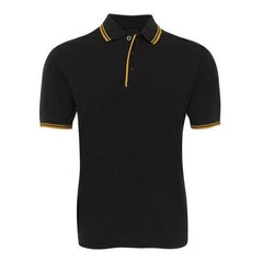Malcom Contrast Trim Cotton Blend Polo Shirt
