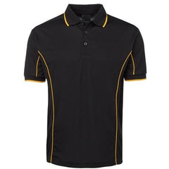 Malcom Side Stripe Polyester Polo Shirt