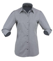 Outline Lightweight Mini Check Business Shirt
