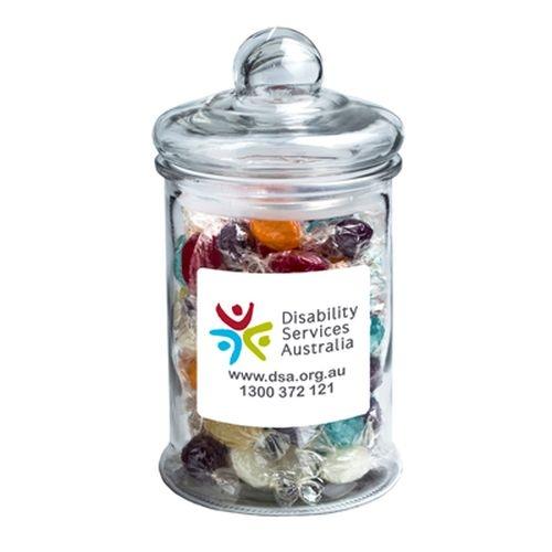 Yum Large Glass Lolly Jar