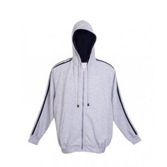 Aston Stripe Zippered Hoodie