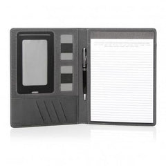 Yale Modern A5 Compendium - Light Grey Un-Zippered