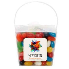 Devine Transparent Noodle Box filled wiht Lollies