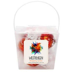Devine Transparent Noodle Box filled wiht Lollies