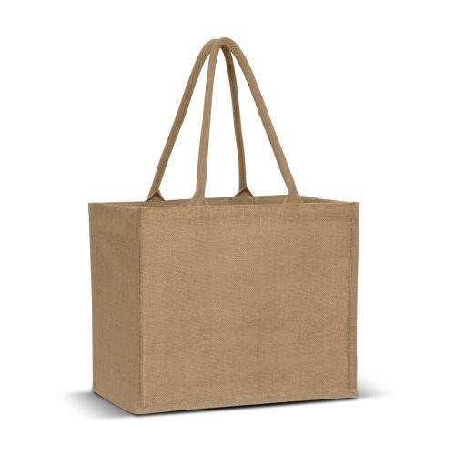 Eden Large Gusset Jute Carry Bag