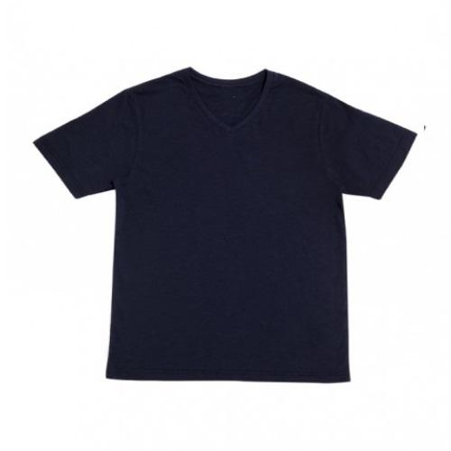 Aston Raw Cotton V Neck TShirt