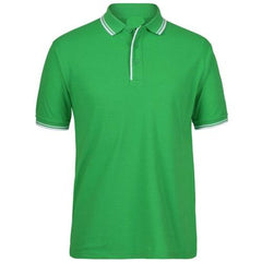 Malcom Contrast Trim Cotton Blend Polo Shirt