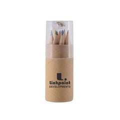Bleep Coloured Pencils in Cardboard Tubes