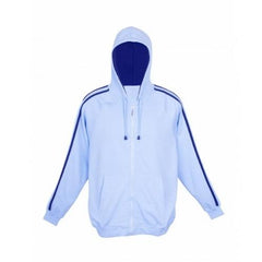 Aston Stripe Zippered Hoodie