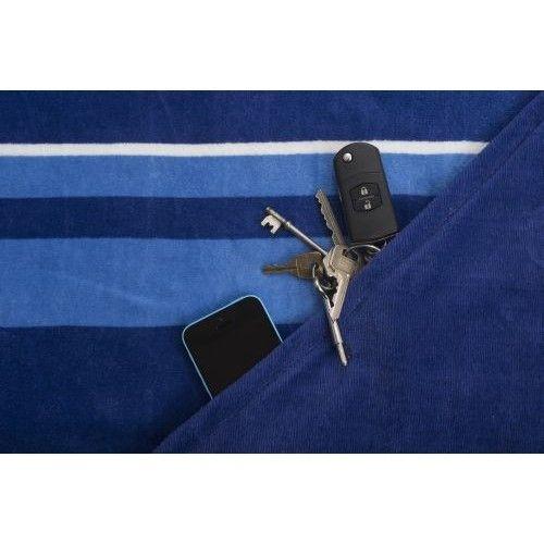 Beach Towel with Storage Zipper