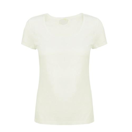 Logo Ladies Cotton Spandex TShirt