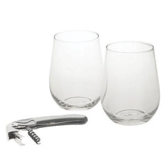 Oxford Stemless Wine Glass Set