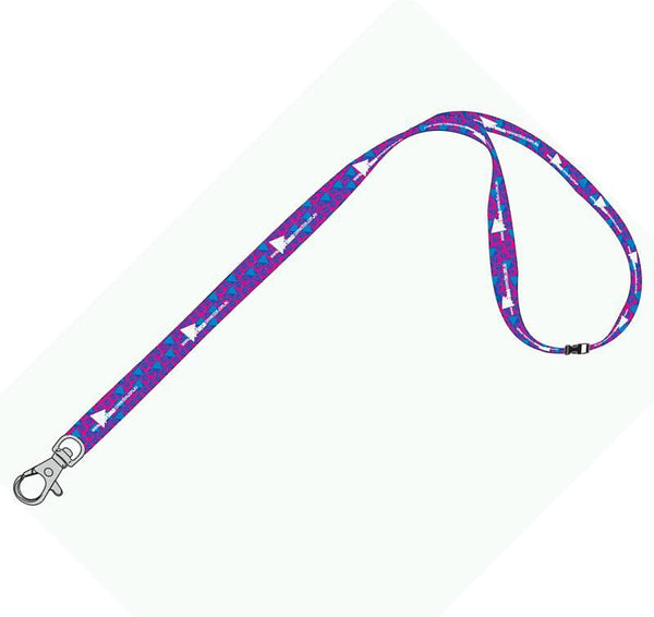 20mm Full Colour Logo Lanyard with 1 Safety Breakaway