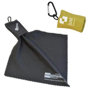Keyring Cleaning Cloth in Pouch