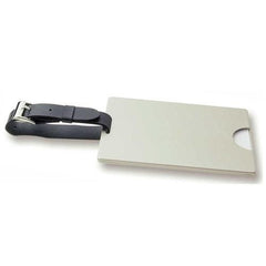 Oxford Pearl Nickel (Executive) Luggage Tag
