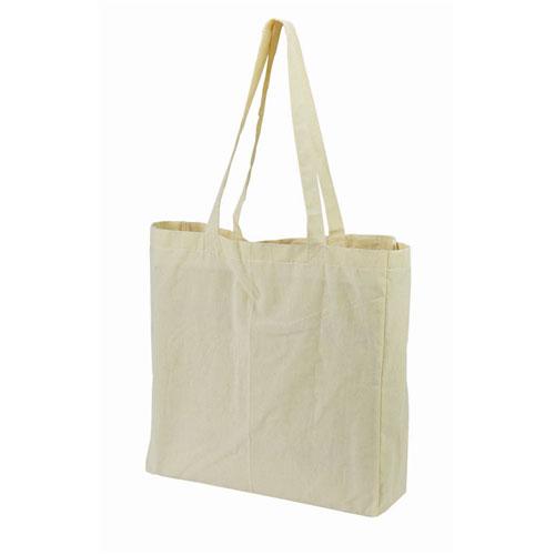A Calico Carry Bag With Gusset