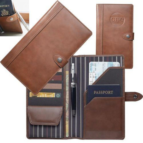 Avalon Genuine Leather Travel Wallet