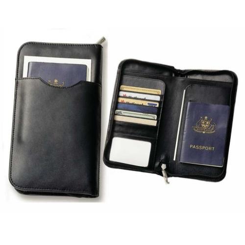 Avalon Leather Travel Wallet