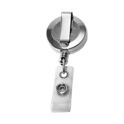 Econo Retractable Badge Holder with Carabineer Clip – Key Merchandise AU