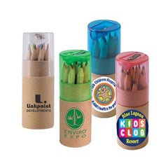 Bleep Coloured Pencils in Cardboard Tubes