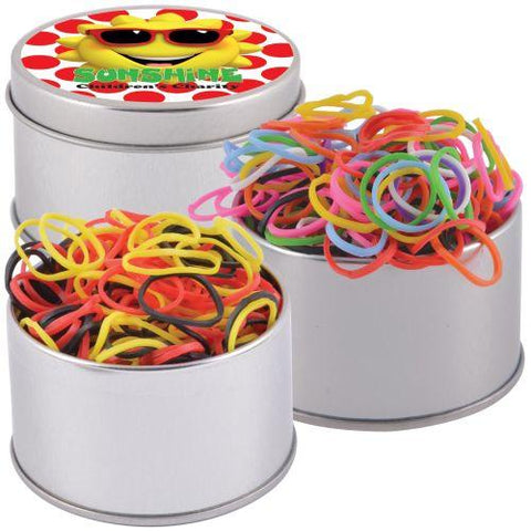 Bleep Loom Bands in Round Tin