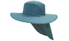 Generate Wide Brim Sun Hat with Flap