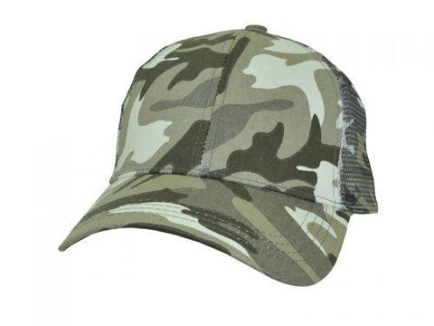Icon Premium Camouflage Cotton Trucker Cap