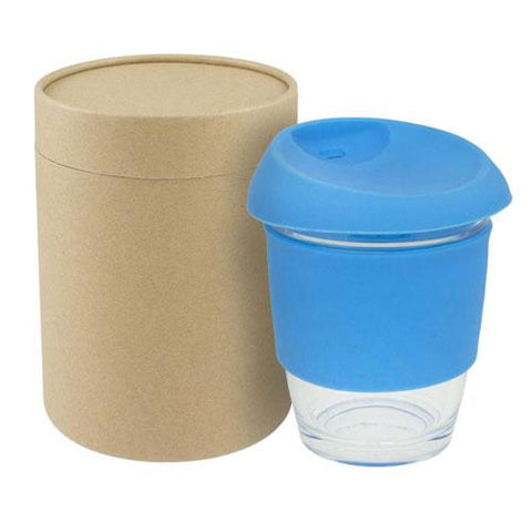 Dezine Glass Takeaway Coffee Cup