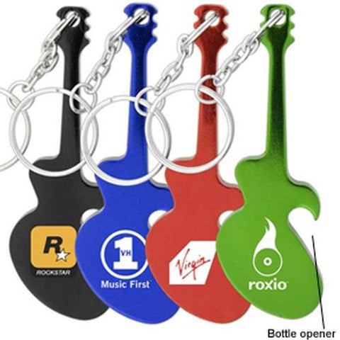 Econo Guitar Bottle Opener Keyring