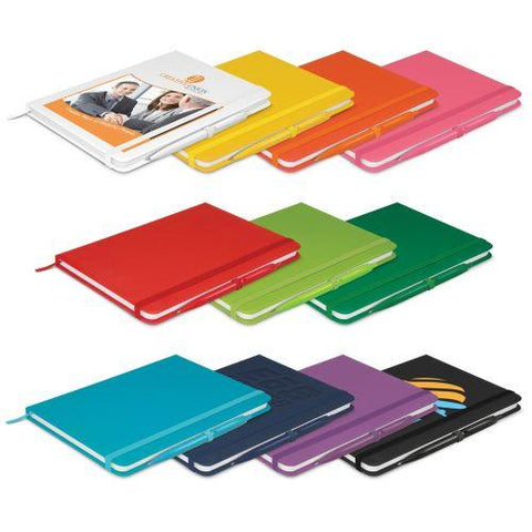 Eden A5 Coloured Notebook with Pen