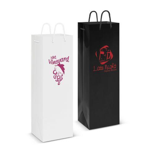 Eden Gloss Paper Wine Bag