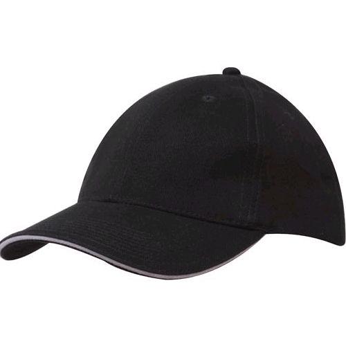 Generate Brushed Heavy Cotton Cap with Sandwich Trim