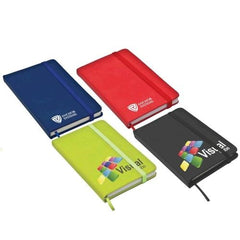 Classic Pocket Size Notepad with Elastic Closure