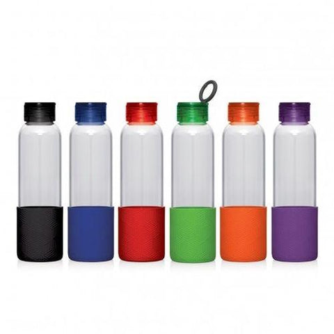 Cambridge Glass Drink Bottle with Carry Loop Lid