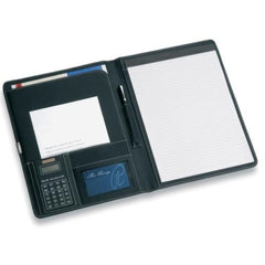 Avalon A4 Leather Pad Cover with Calculator