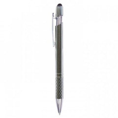 Arc Diamond Grip Metal Pen with Stylus