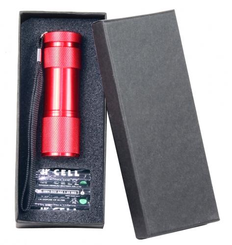 Arc 9 LED Torch With Gift Box