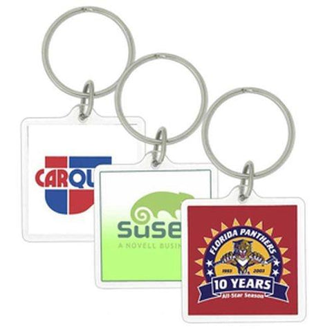 Econo Square Acrylic Keyring