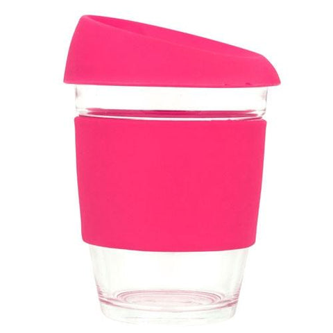 Dezine Glass Takeaway Coffee Cup