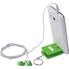 Arrow Earphones Keyring with Phone Stand