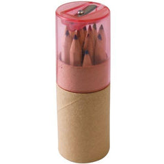 Bleep Coloured Pencils in Cardboard Tubes