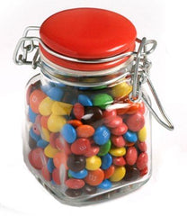Yum Clip Jar filled with Lollies