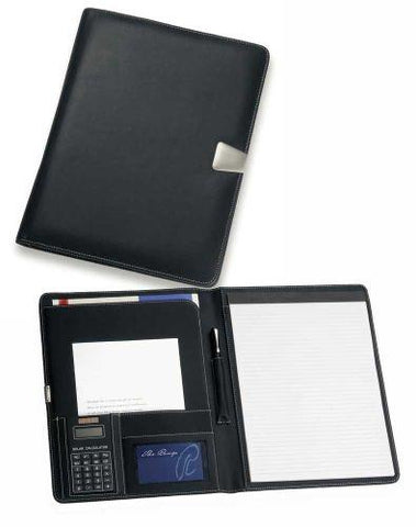 Avalon A4 Leather Pad Cover with Calculator