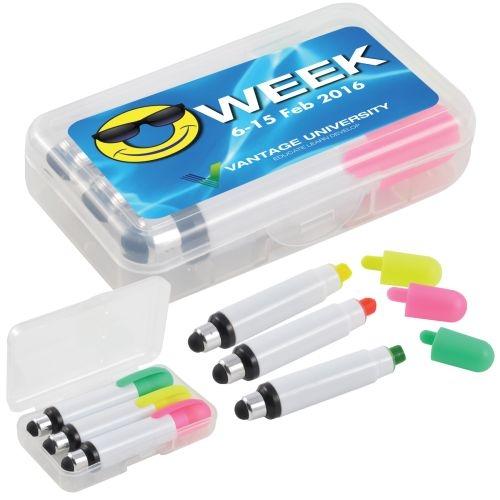 Bleep Crayon Highlighters with Stylus