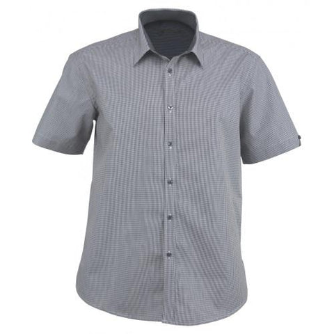 Outline Lightweight Mini Check Business Shirt