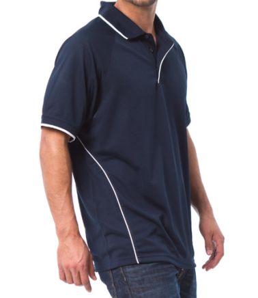 Boston Breathable Polo Shirt with Trim