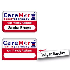 Name Badge with changeable name insert