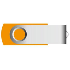 A Logo Swivel USB Flash Drive